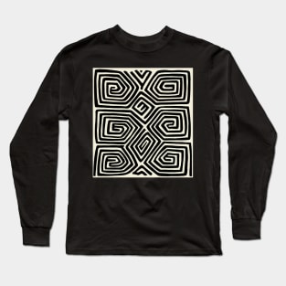 Kuna Indian Mariposa Long Sleeve T-Shirt